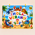 HOLA VERANO 5 | Cuaderno Manipulativo 5-6 años